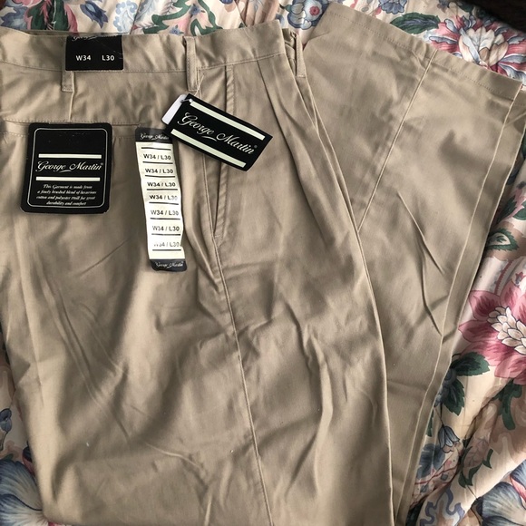 NWT George Martin Khaki trousers - Picture 3 of 5